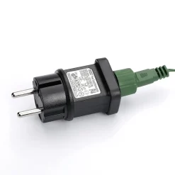 Abeto Artificial Nevado Con LED 60 Cm