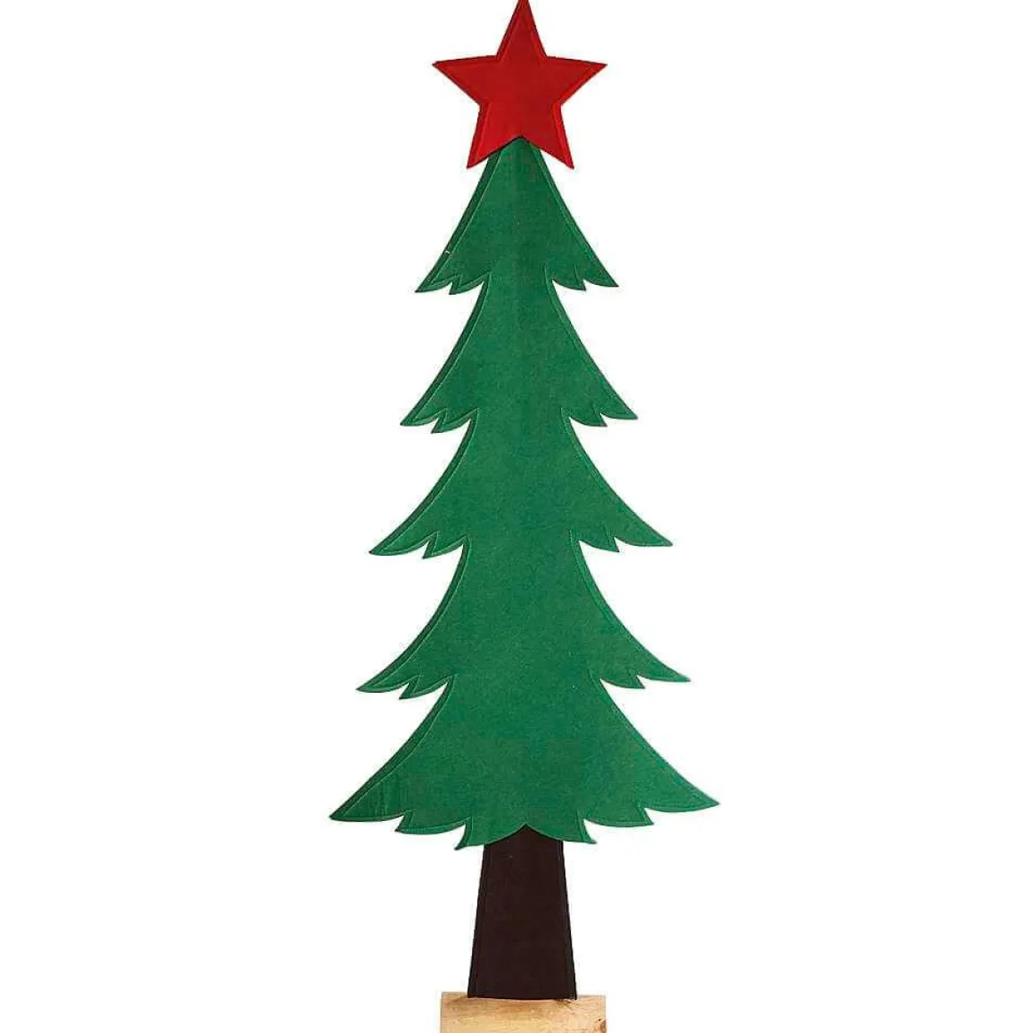 Abeto Decorativo Fieltro 122 Cm Verde