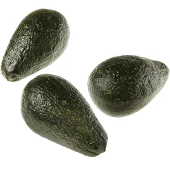 Aguacate De Imitación, 3 Piezas
