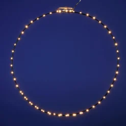 Anillo De Luces LED Para Exteriores, LED Cálido, Ø 50 Cm