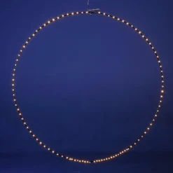 Anillo De Luces LED Para Exteriores, LED Cálido, Ø 100 Cm