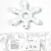 Anillo Distribuidor 5gang Para LED Profi System Blanco