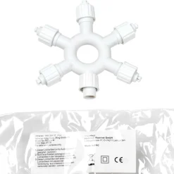 Anillo Distribuidor 5gang Para LED Profi System Blanco