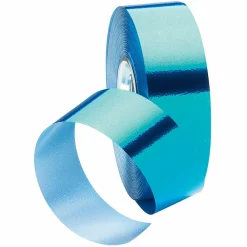 Banda Metálica Brillante, Anchura 31 Mm, Color Azul Claro