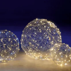 Bola Con Iluminación LED Caliente Intermitente, 30 Cm