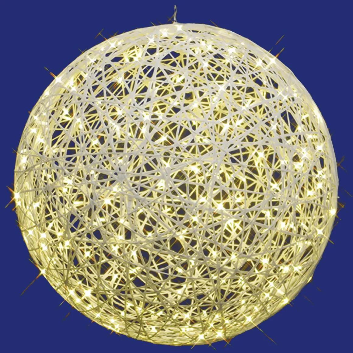 Bola 3D De Fibra De Vidrio Con Luz IP67, 50 Cm Ø