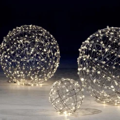 Bola De Alambre Con Luz LED Ø 60 Cm