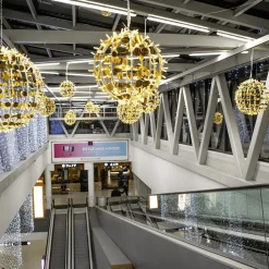 Bola De Lentejuelas LED 75 Cm Ø
