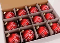 Bola De Navidad De Vidrio 