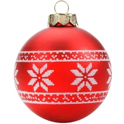 Bola De Navidad De Vidrio 