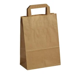 Bolsa De Papel, Marrón, Tamaño 1: 20 X 28 + 10 Cm