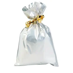 Bolsa De Regalos, Mate, Plata, 15 X 25 Cm