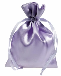 Bolsas De Satén 18 Cm, 30 Unidades, Morado