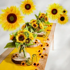 Cabeza De Flor Deco Girasol, 60 Cm Ø