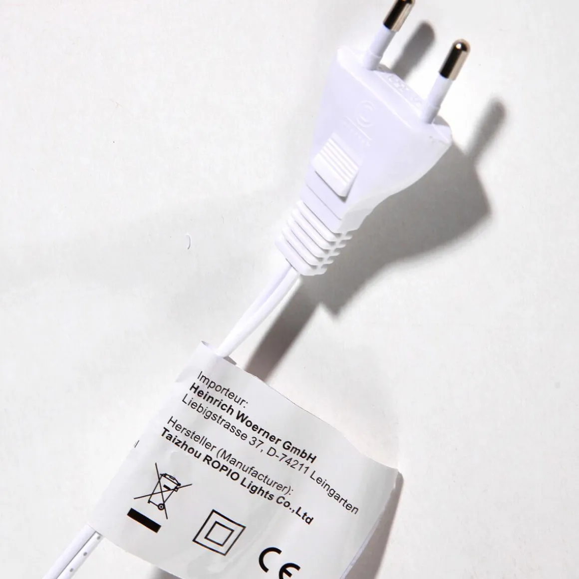 Cable De Conexión Para Productos LED Sistema IP 20, Blanco