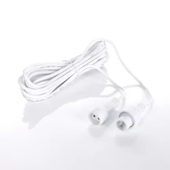 Cable De Extensión De La Cadena De Luces Cable De Conexión De 500 Cm Blanco