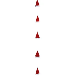 Cadena De Gorras De Papá Noel 250 Cm