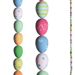 Cadena Decorativa Con Huevos De Pascua Coloridos Patrón, 180 Cm