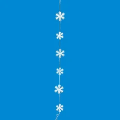 Cadena Decorativa Copos De Nieve 150 Cm