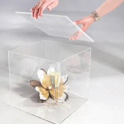 Caja Cúbica Con Tapa 40 X 40 Cm
