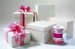Cajas De Regalo 38 X 26 X 10 Cm, Marfil 10 Unidades