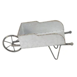 Carretilla Metálica Decorativa De 36 Cm