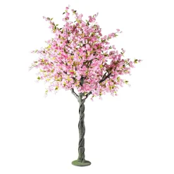 Cerezo Artificial En Flor, 220 Cm, Rosa