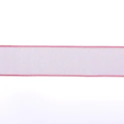 Cinta De Chifón Con Alambre, Color Fucsia, Anchura: 40 Mm