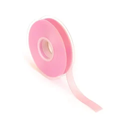 Cinta De Gasa Con Orillo 15mm X 50m Rosa