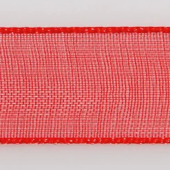 Cinta De Gasa Con Orillo 25mm X 50m Rojo