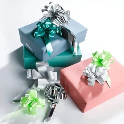 Cinta De Regalo, Ø 10 Cm, Color Verde Claro