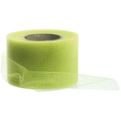Cinta De Tul, Anchura 50 Mm, Color Verde Claro