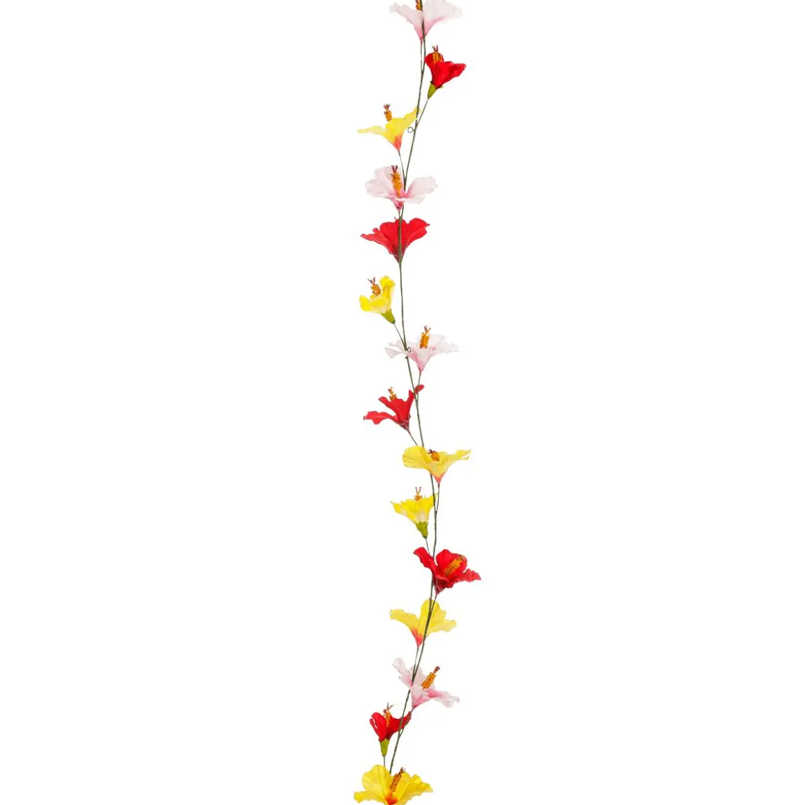Colorida Guirnalda De Hibisco Artificial 180 Cm