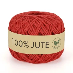Cuerda De Yute Ø 1,5 Mm, 100 M, Roja