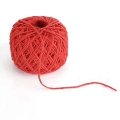 Cuerda De Yute Ø 1,5 Mm, 100 M, Roja