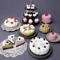 Cupcakes Muñeco De Comida Rosa 3 Piezas, 7 Cm