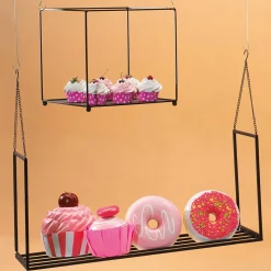 Donut Decorativo Con Perlas De Azúcar 20 Cm Ø Colorido