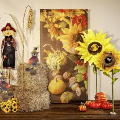 Espiga De Trigo Decorativa, Altura 170 Cm