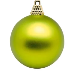 Estera, Bolas De Plástico Verde Claro, 6 Cm Ø - 24 Piezas