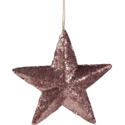 Estrella Con Lentejuelas Ø 33 Cm, Nougat