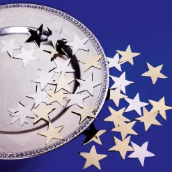Estrellas Decorativas Para Dispersar Oro, Ø 10 Cm, 25 Piezas