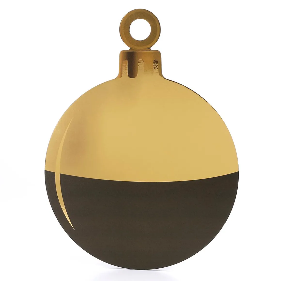 Expositor De Bolas De Navidad 35 X 46 Cm Negro Oro