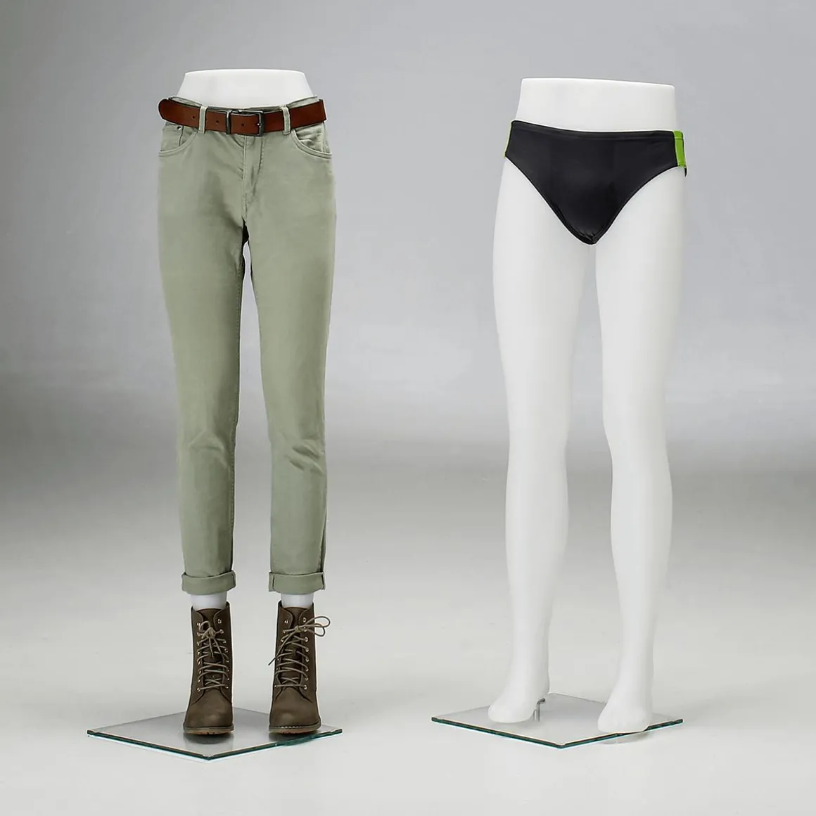 Expositores De Pantalones Para Hombre Color Blanco Altura 120 Cm