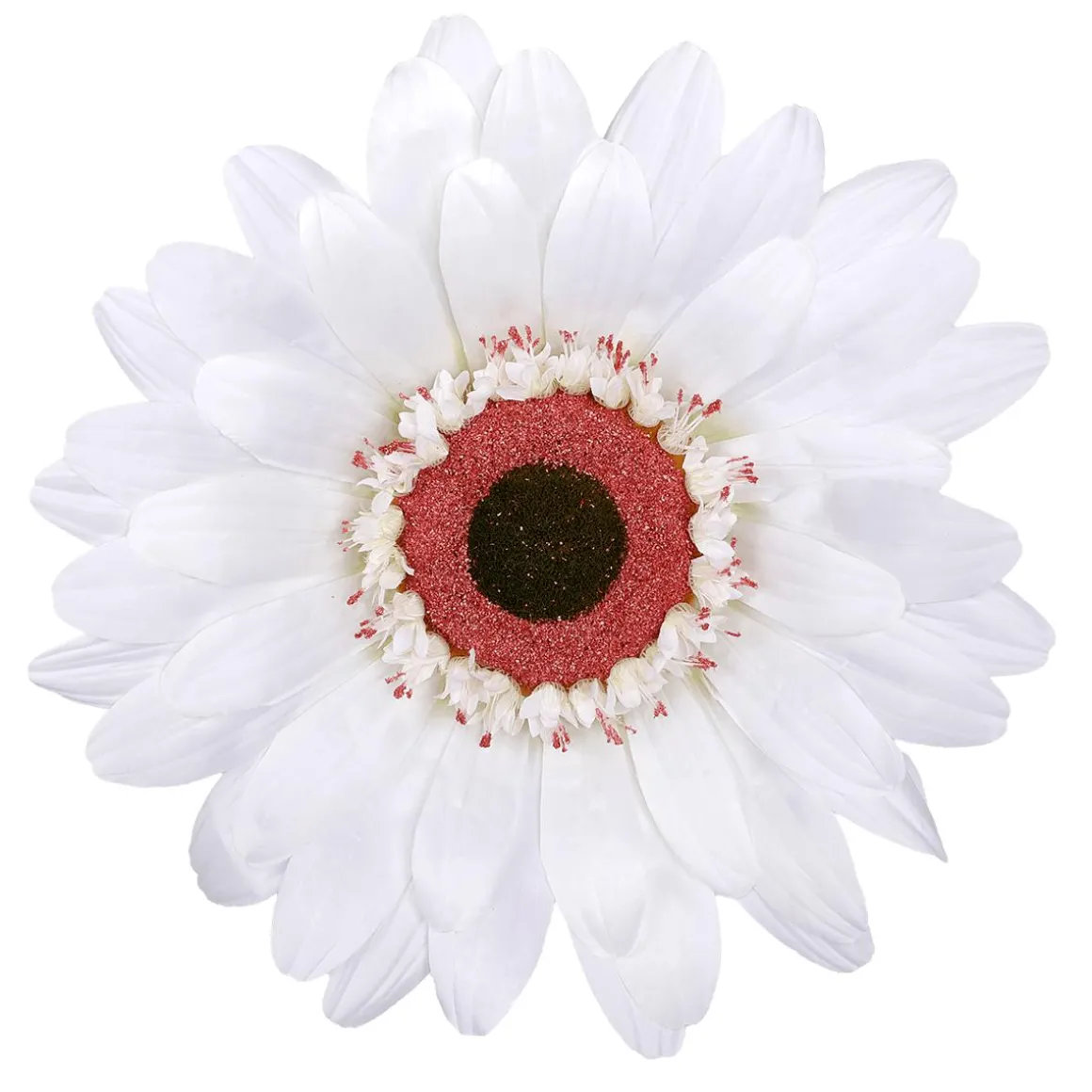 Flor De Gerbera Gigante Artificial, Blanco