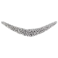 Guirnalda De Abeto Con Copos 120 Cm, Ø 30 Cm