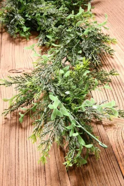 Guirnalda De Ciprés Y Boje, Longitud: 170 Cm