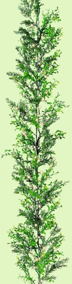 Guirnalda De Ciprés Y Boje, Longitud: 170 Cm