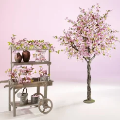 Guirnalda De Flores De Cerezo Artificial Rosa, 110 Cm