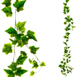 Guirnalda De Hiedra Artificial 170 Cm Verde Amarillo