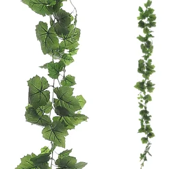 Guirnalda De Hojas De Parra Artificial Verde, 160 Cm